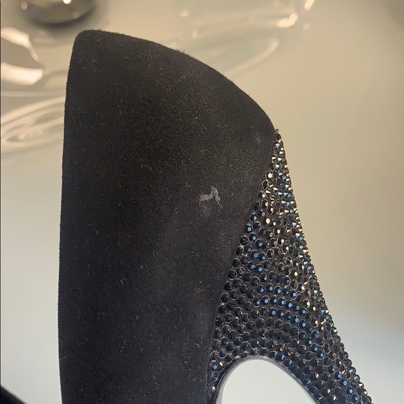 Louis Vuitton Suede Crystal platform heel 37 - Picture 6 of 8